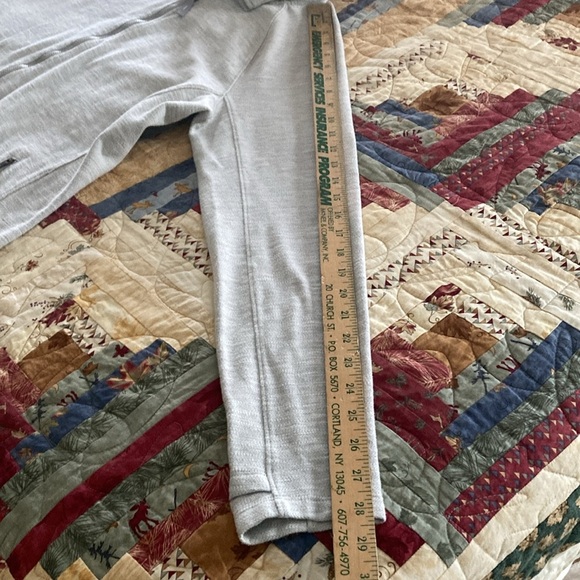 LLBean women’s jacket large zipper outdoors running hiking biking light gray - Picture 13 of 13